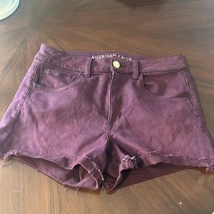American eagle super stretch shorts size6